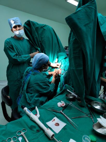 Fistula surgery performed by Dr. Neha Mutha, Fistula Specialist in Pune using advanced minimally invasive laser technology.