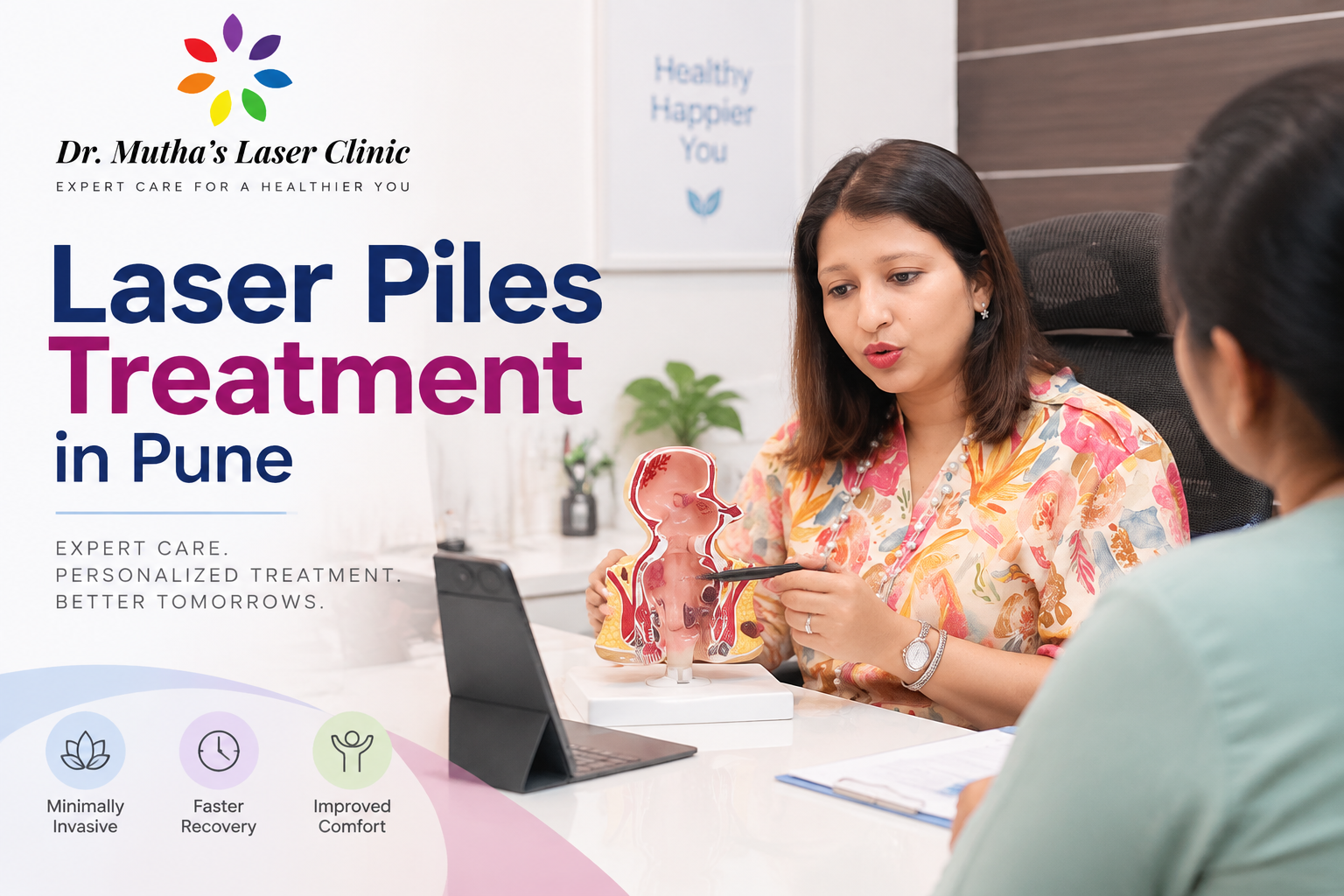 Laser Piles Treatment in Pune Laser piles treatment in Pune by Dr. Neha Mutha